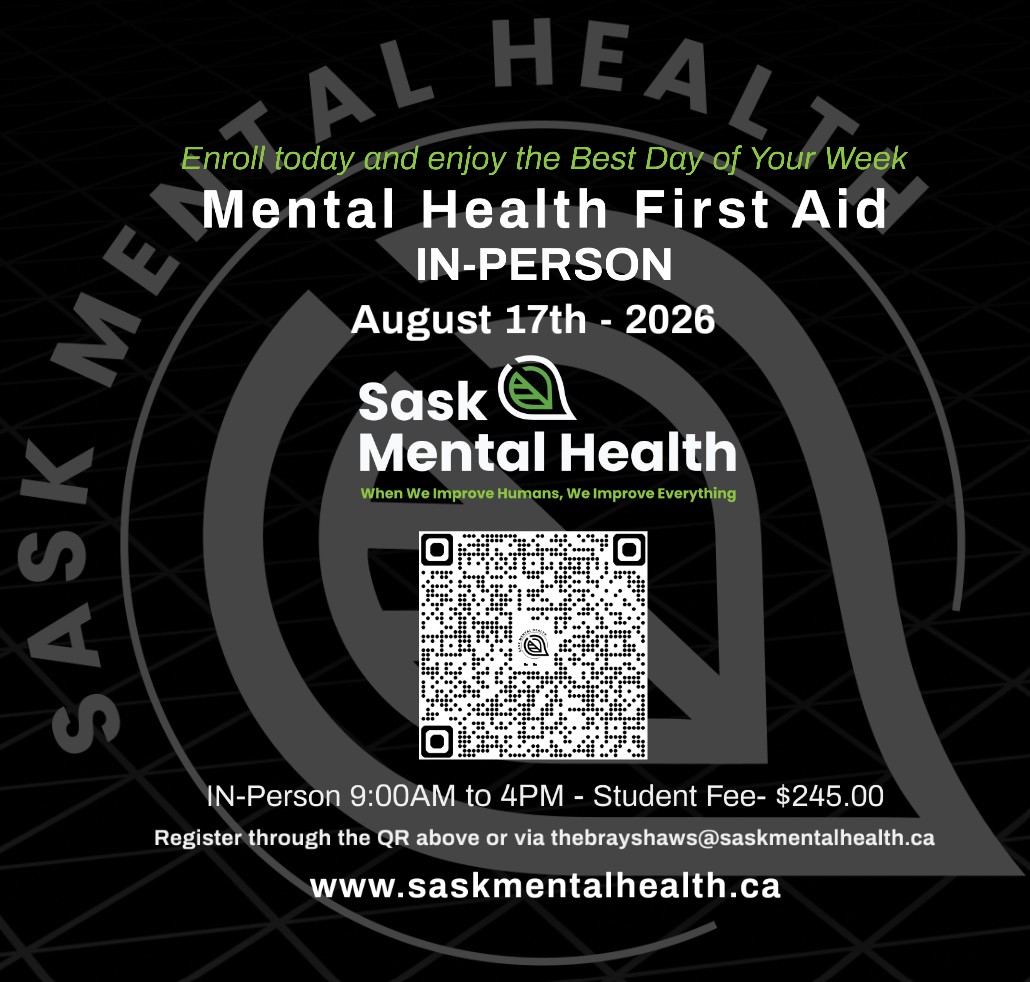In Person MHFA Pic Sask Mental Health Training